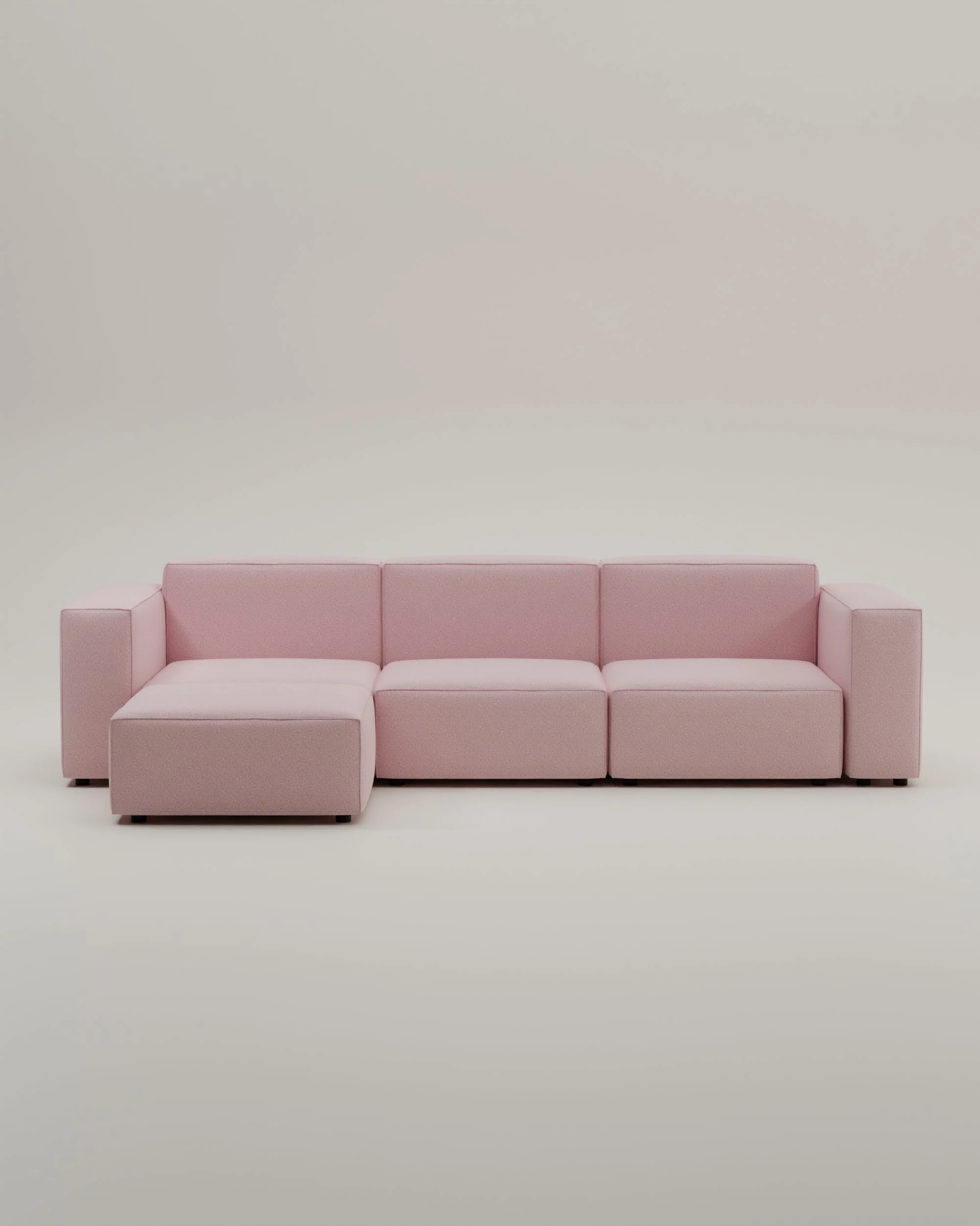 Divano modulare Harvey 4 posti a L con funzione letto - Image 28
