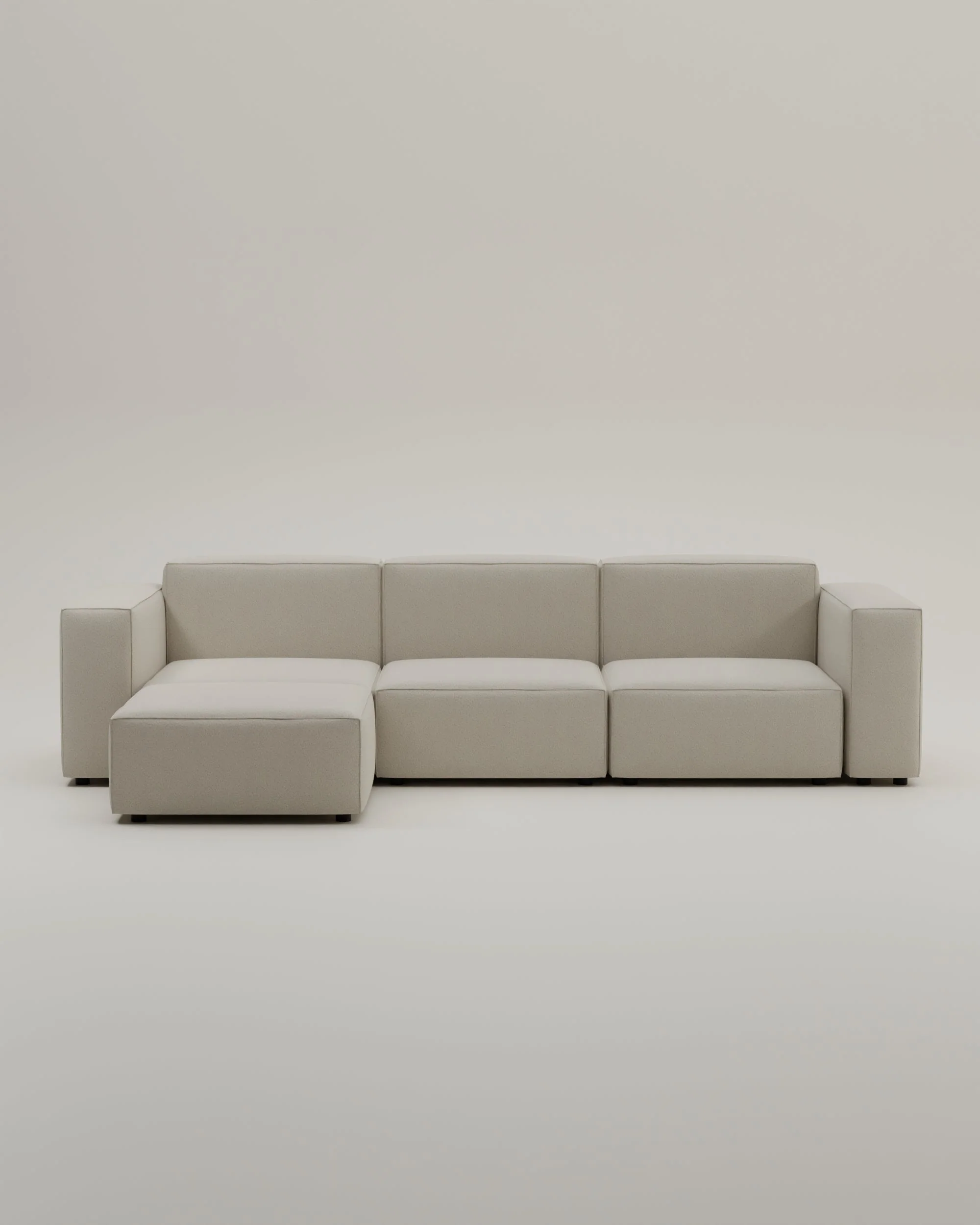 Divano modulare Harvey 4 posti a L con funzione letto - Image 36