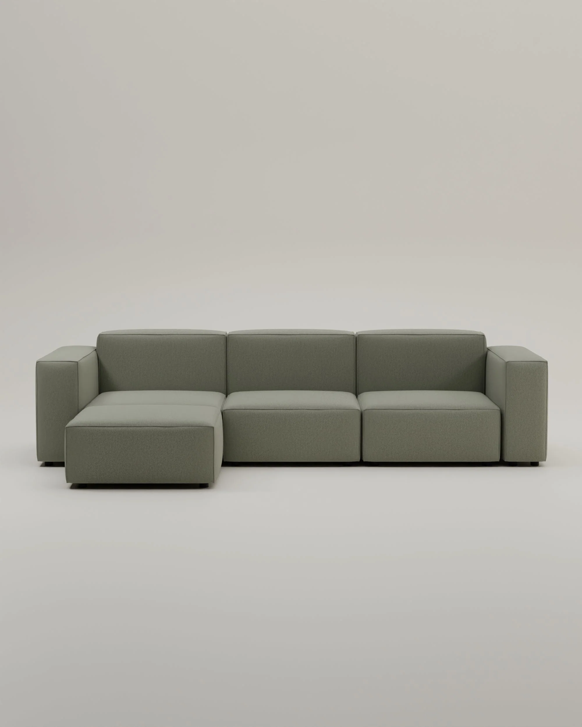 Divano modulare Harvey 4 posti a L con funzione letto - Image 58