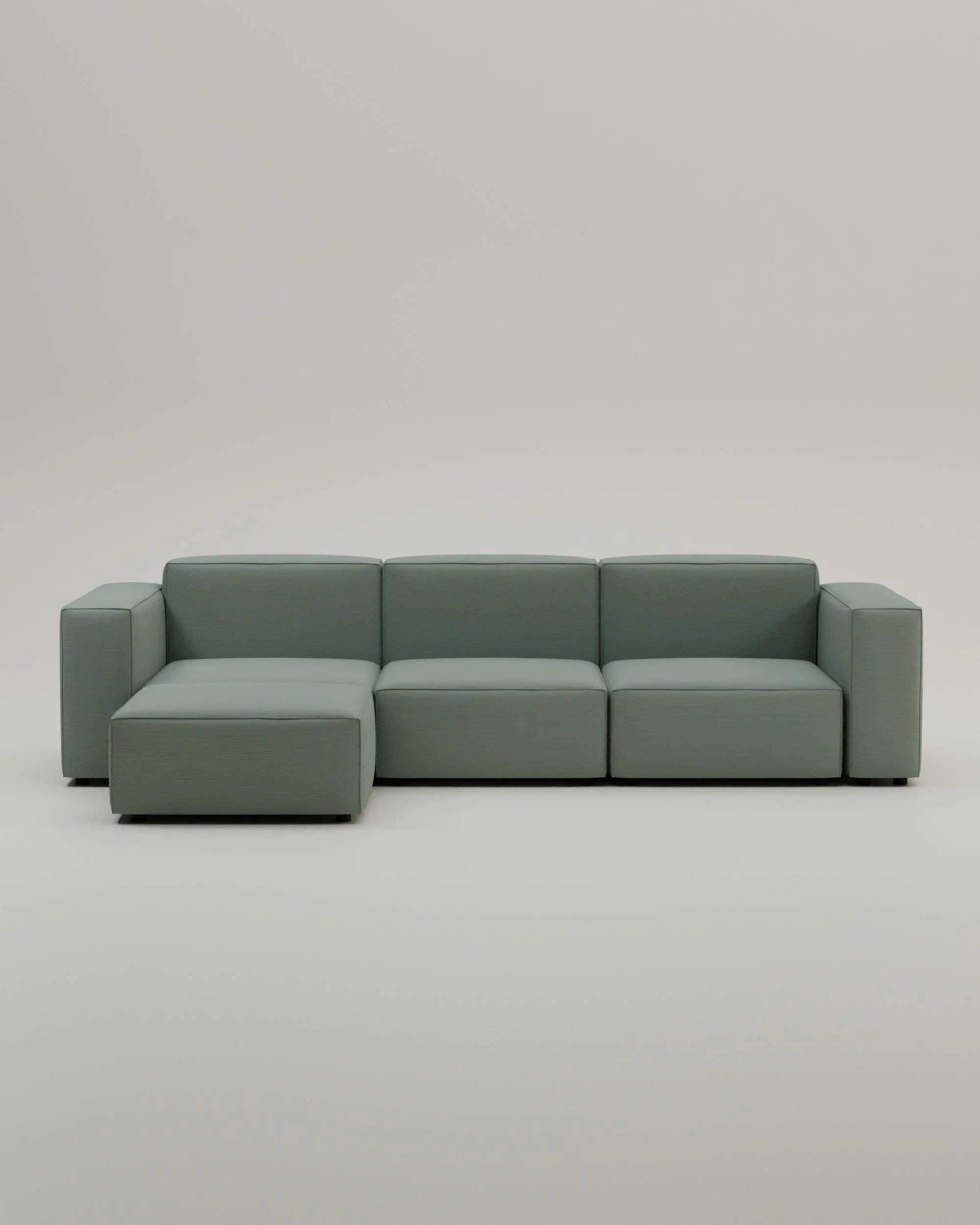 Divano modulare Harvey 4 posti a L con funzione letto - Image 65