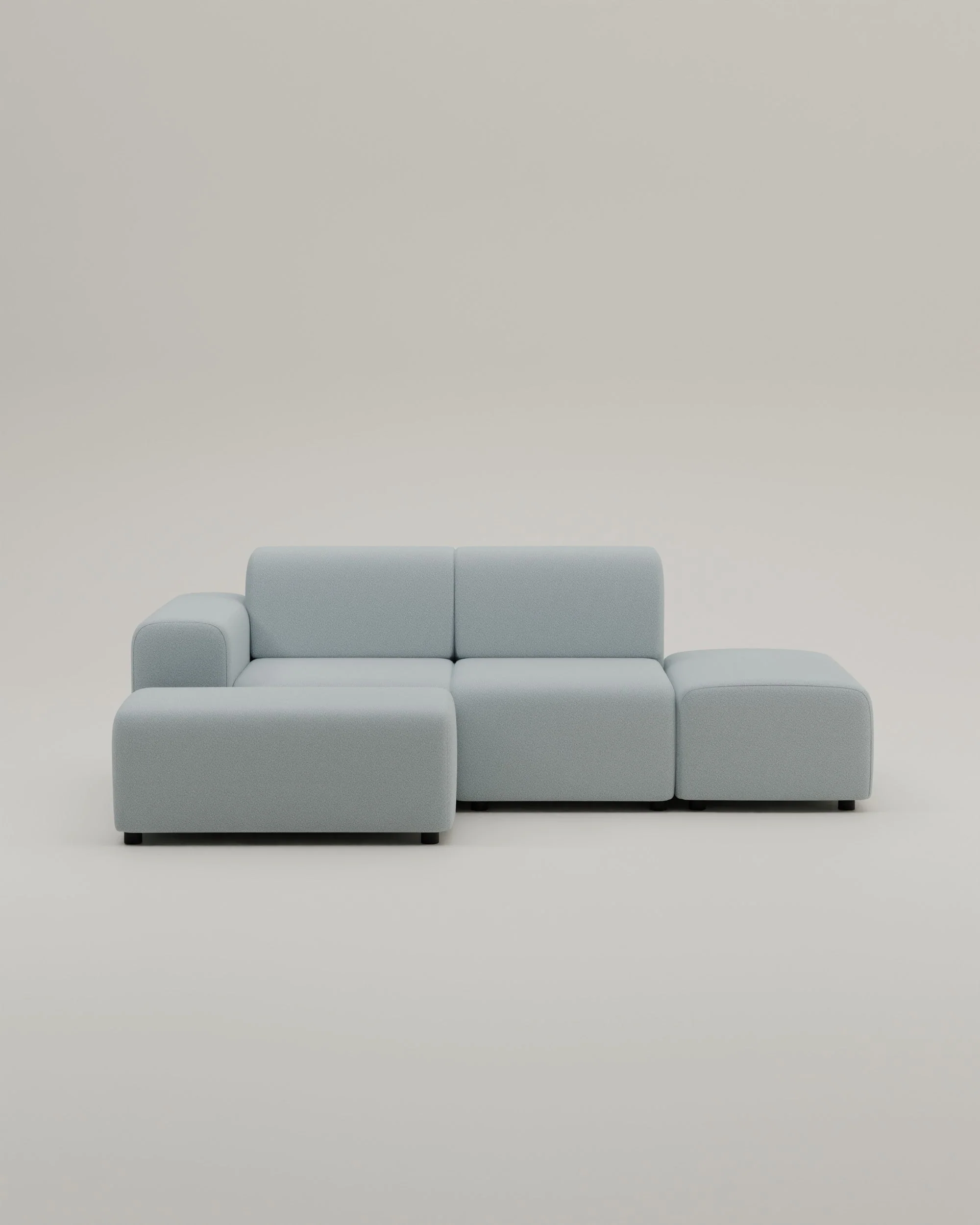 Divano angolare modulare Nina a 4 posti Mini con funzione letto - Image 15
