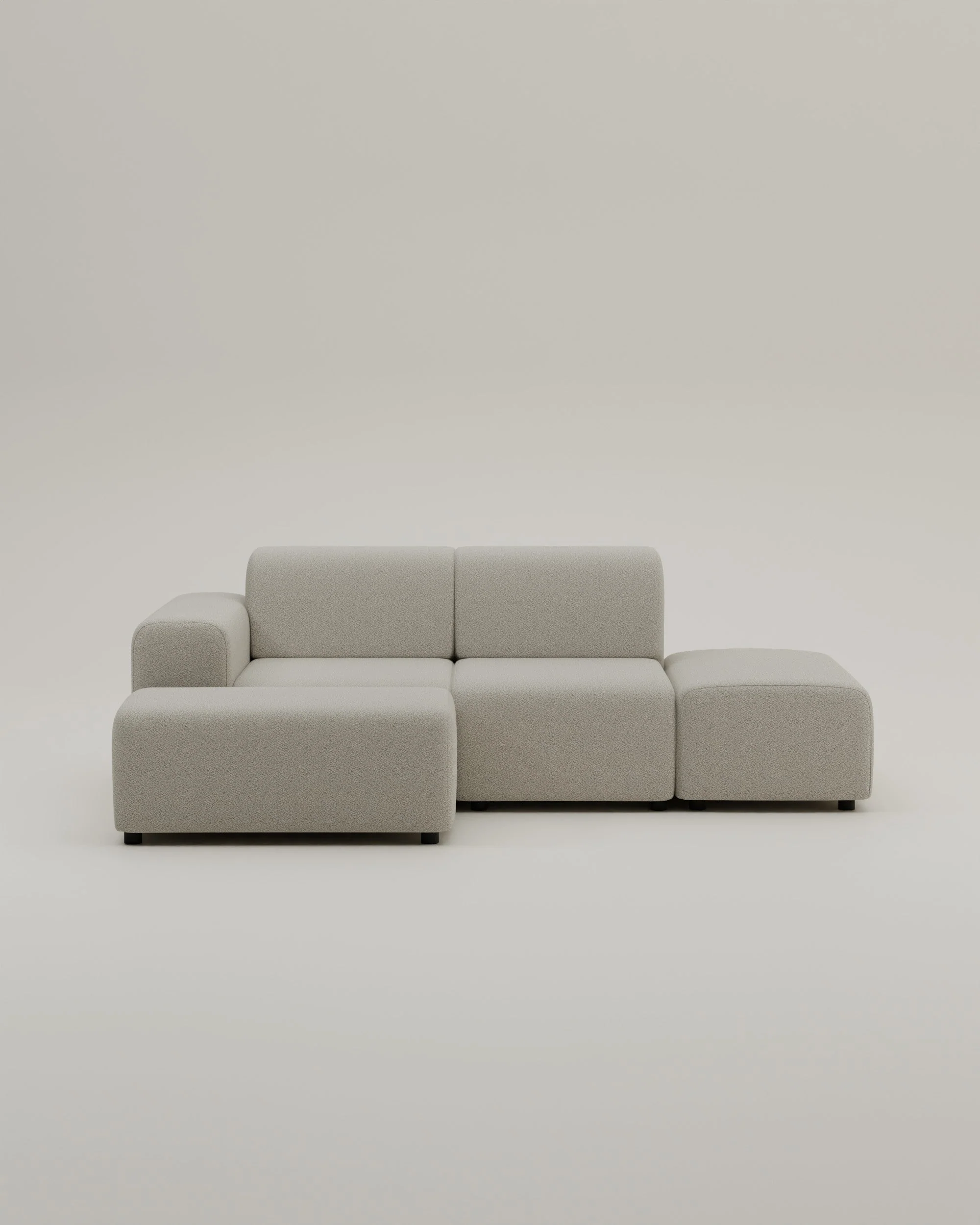 Divano angolare modulare Nina a 4 posti Mini con funzione letto - Image 35