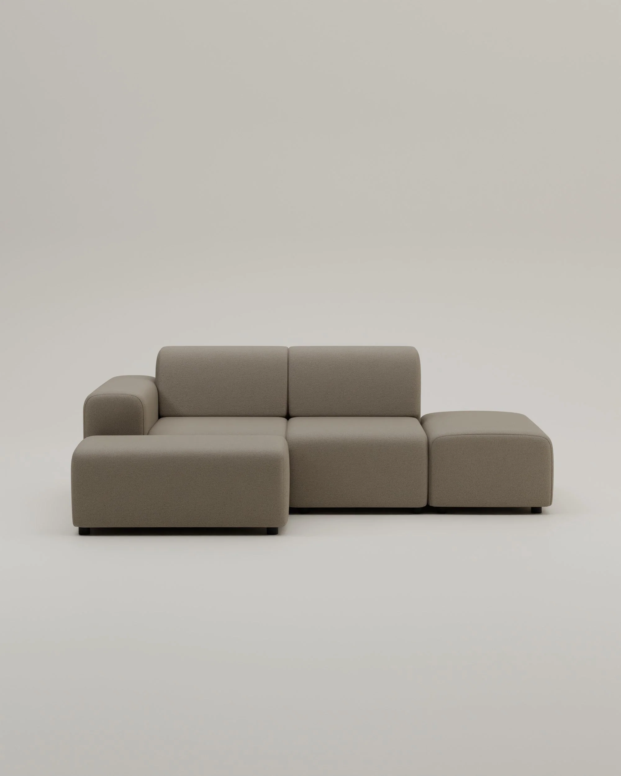 Divano angolare modulare Nina a 4 posti Mini con funzione letto - Image 38