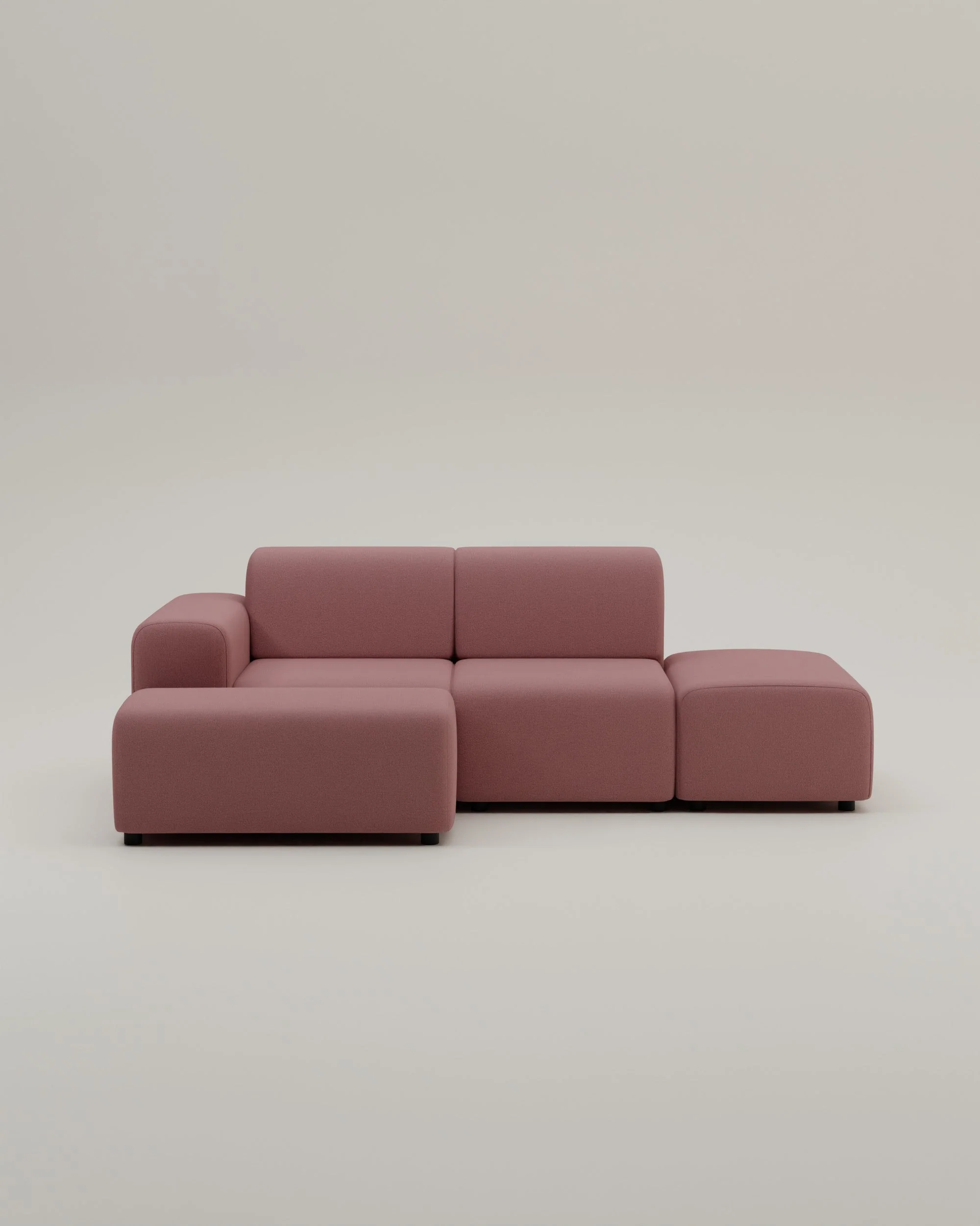 Divano angolare modulare Nina a 4 posti Mini con funzione letto - Image 39