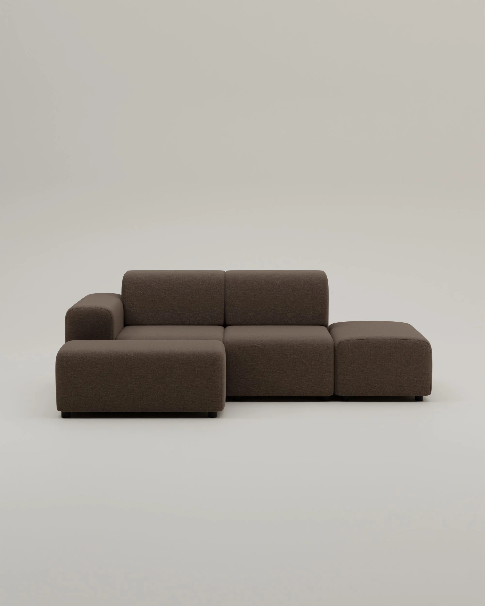 Divano angolare modulare Nina a 4 posti Mini con funzione letto - Image 43