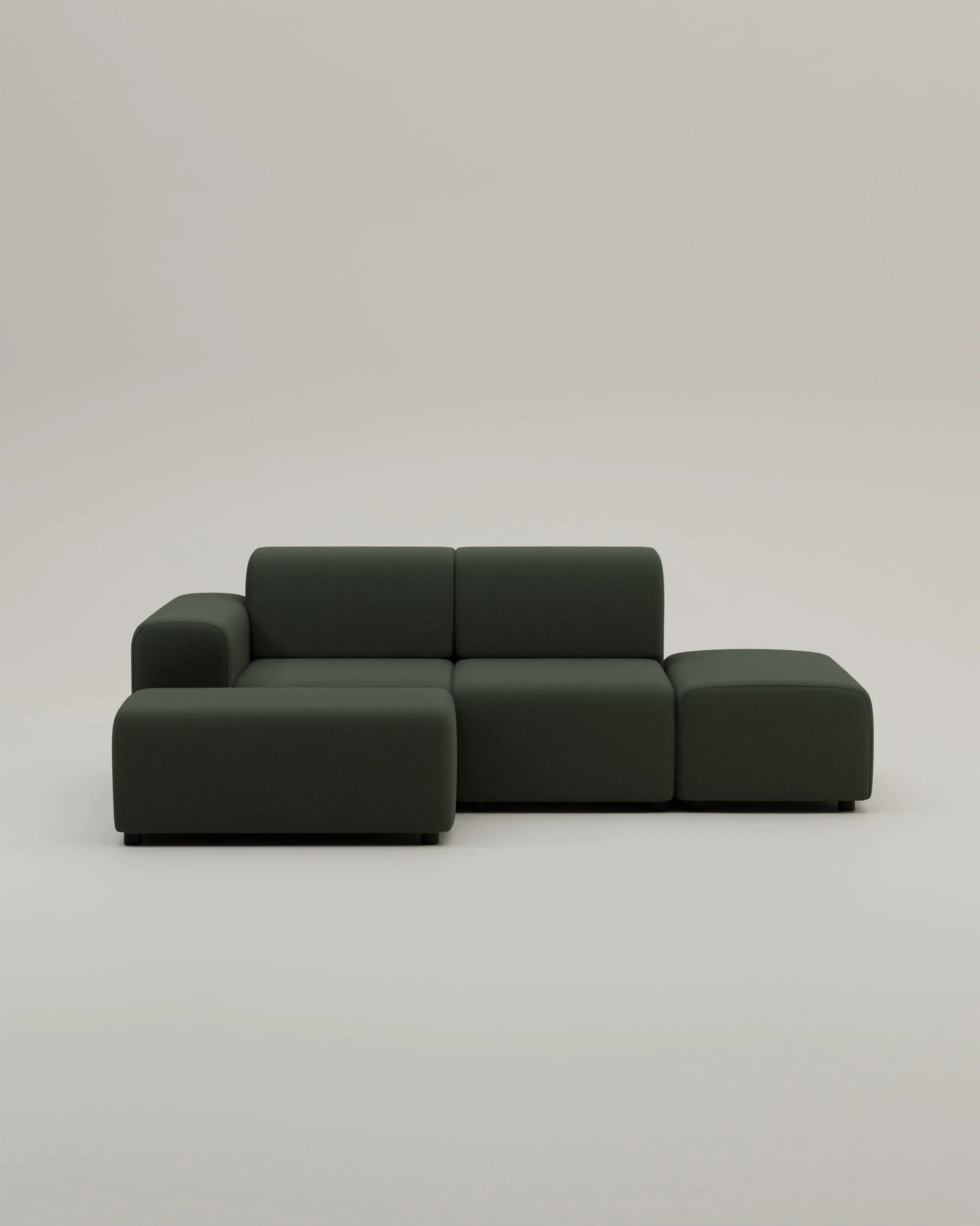 Divano angolare modulare Nina a 4 posti Mini con funzione letto - Image 45