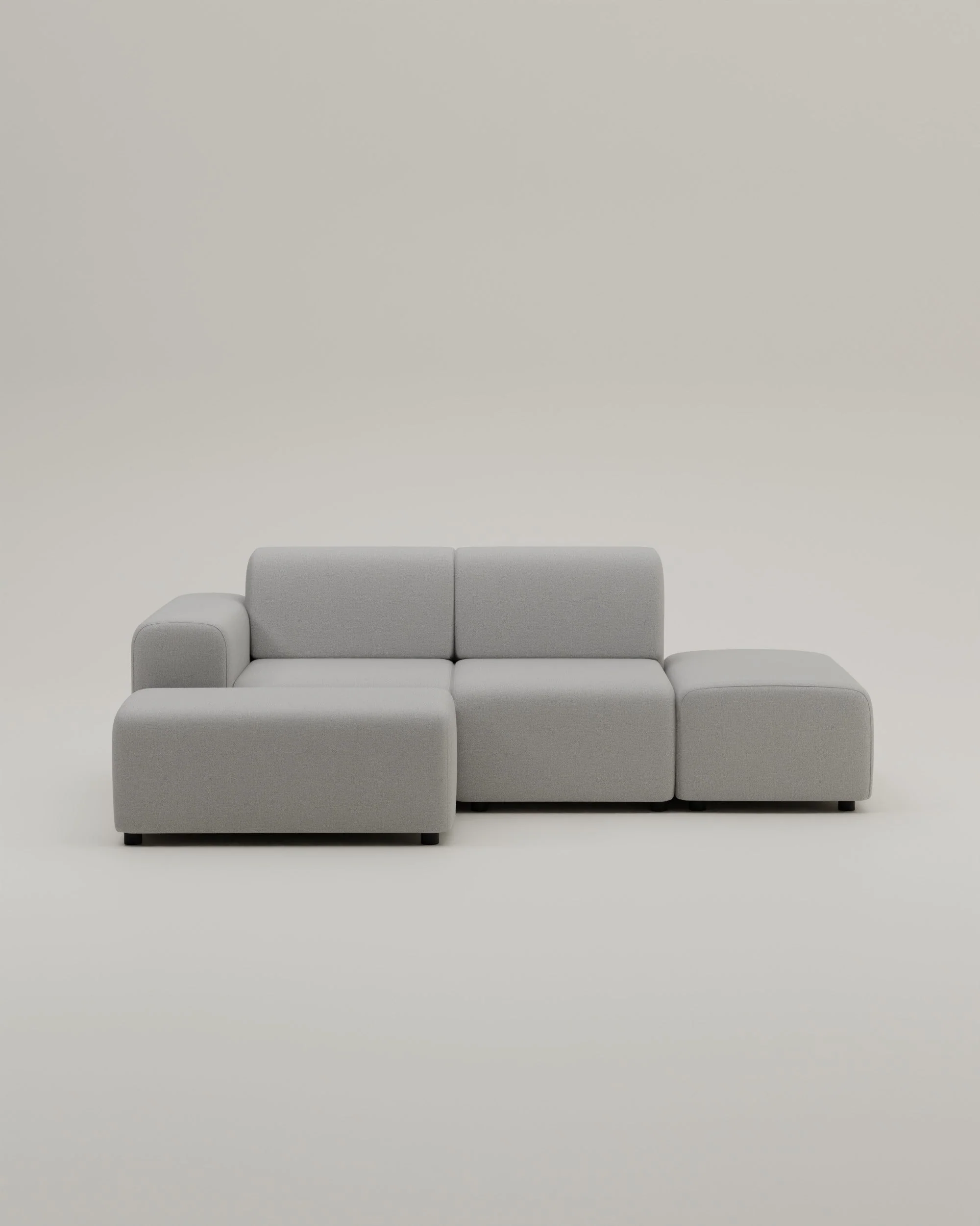 Divano angolare modulare Nina a 4 posti Mini con funzione letto - Image 46