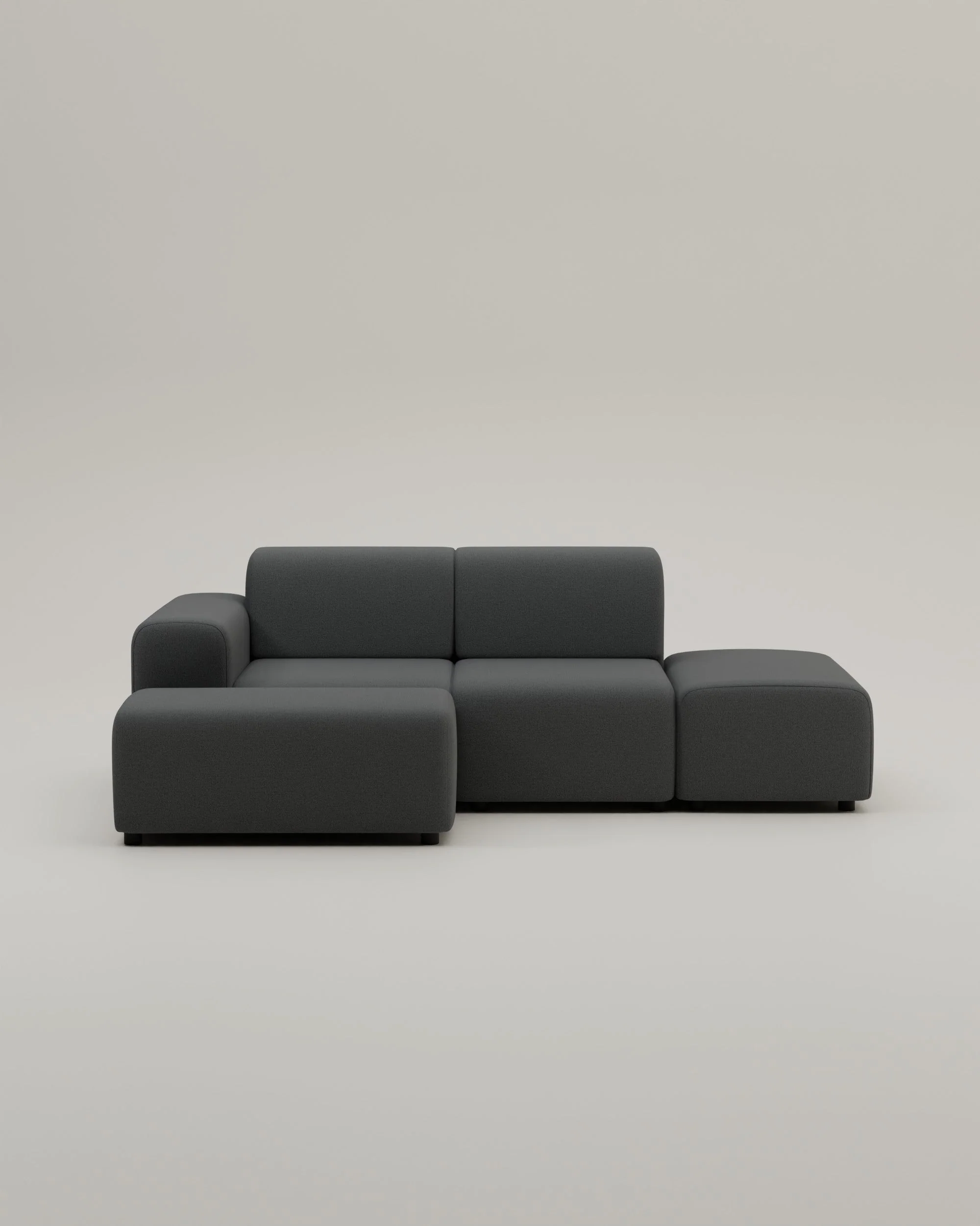 Divano angolare modulare Nina a 4 posti Mini con funzione letto - Image 47