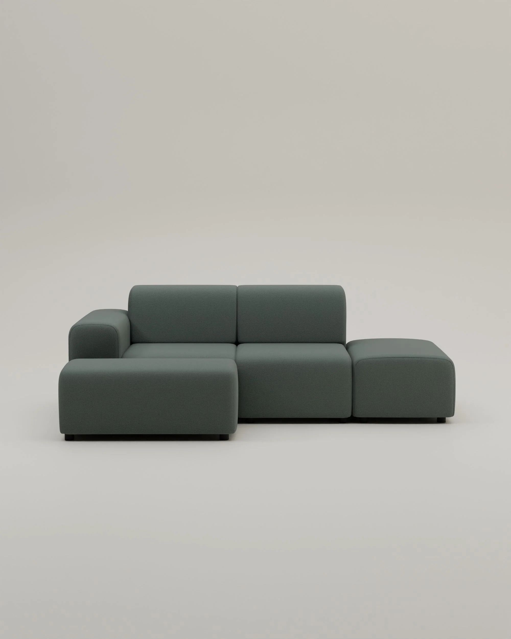 Divano angolare modulare Nina a 4 posti Mini con funzione letto - Image 50