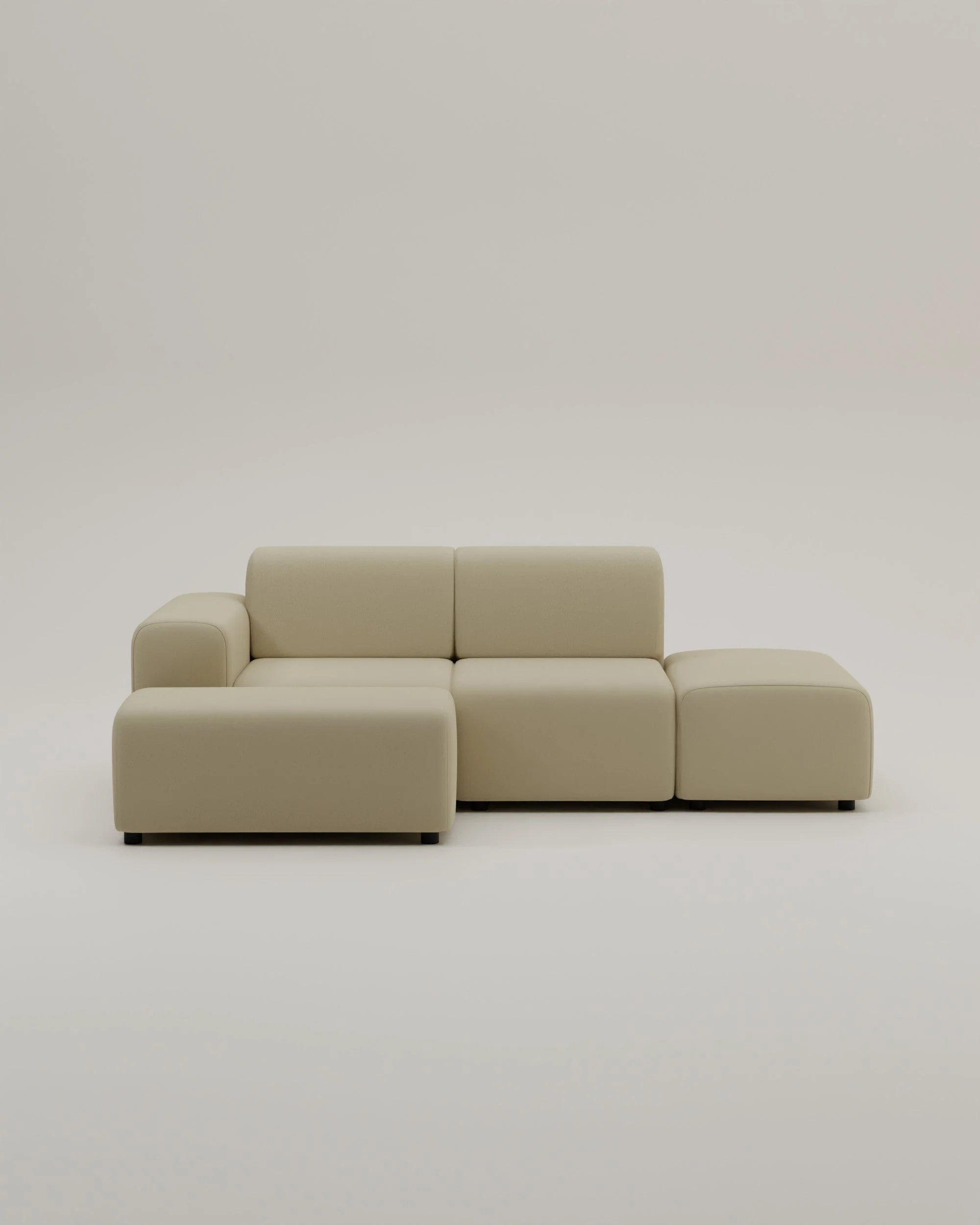 Divano angolare modulare Nina a 4 posti Mini con funzione letto - Image 55