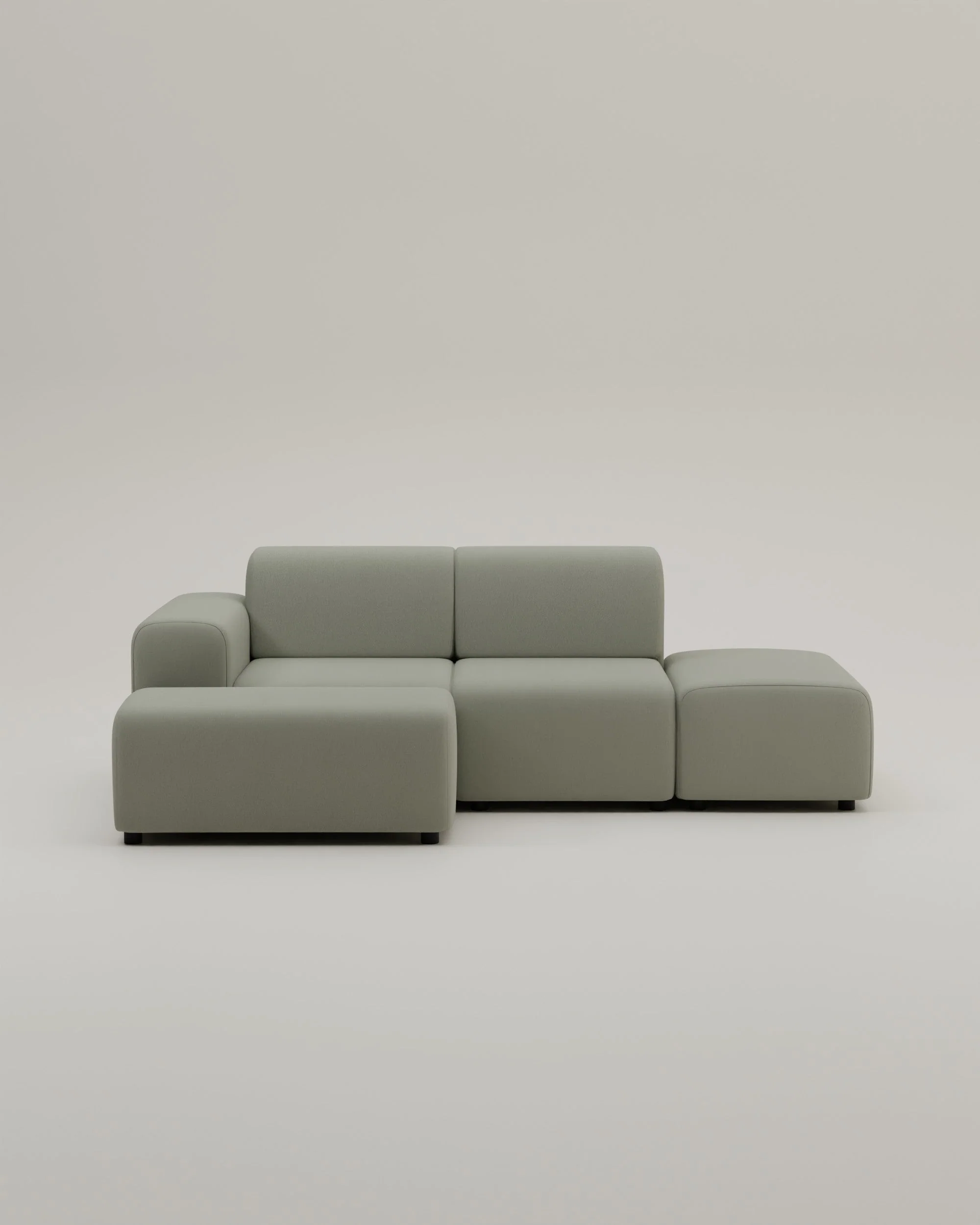 Divano angolare modulare Nina a 4 posti Mini con funzione letto - Image 58