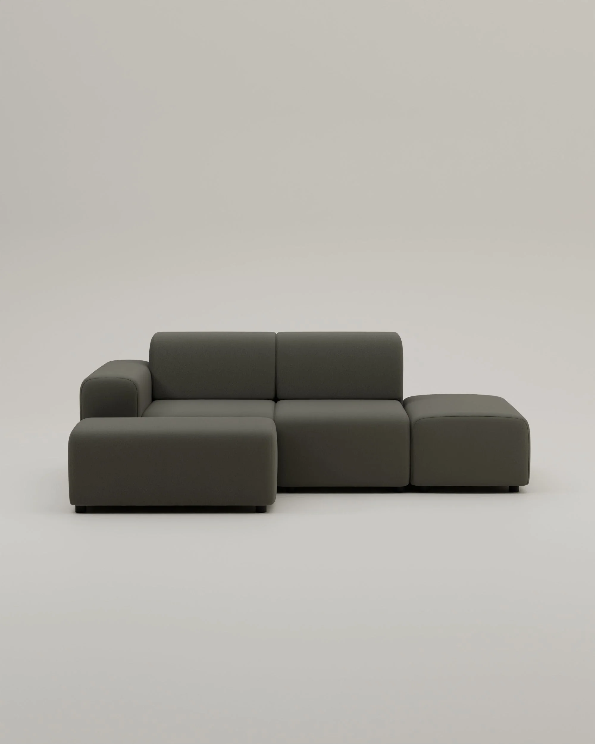 Divano angolare modulare Nina a 4 posti Mini con funzione letto - Image 59