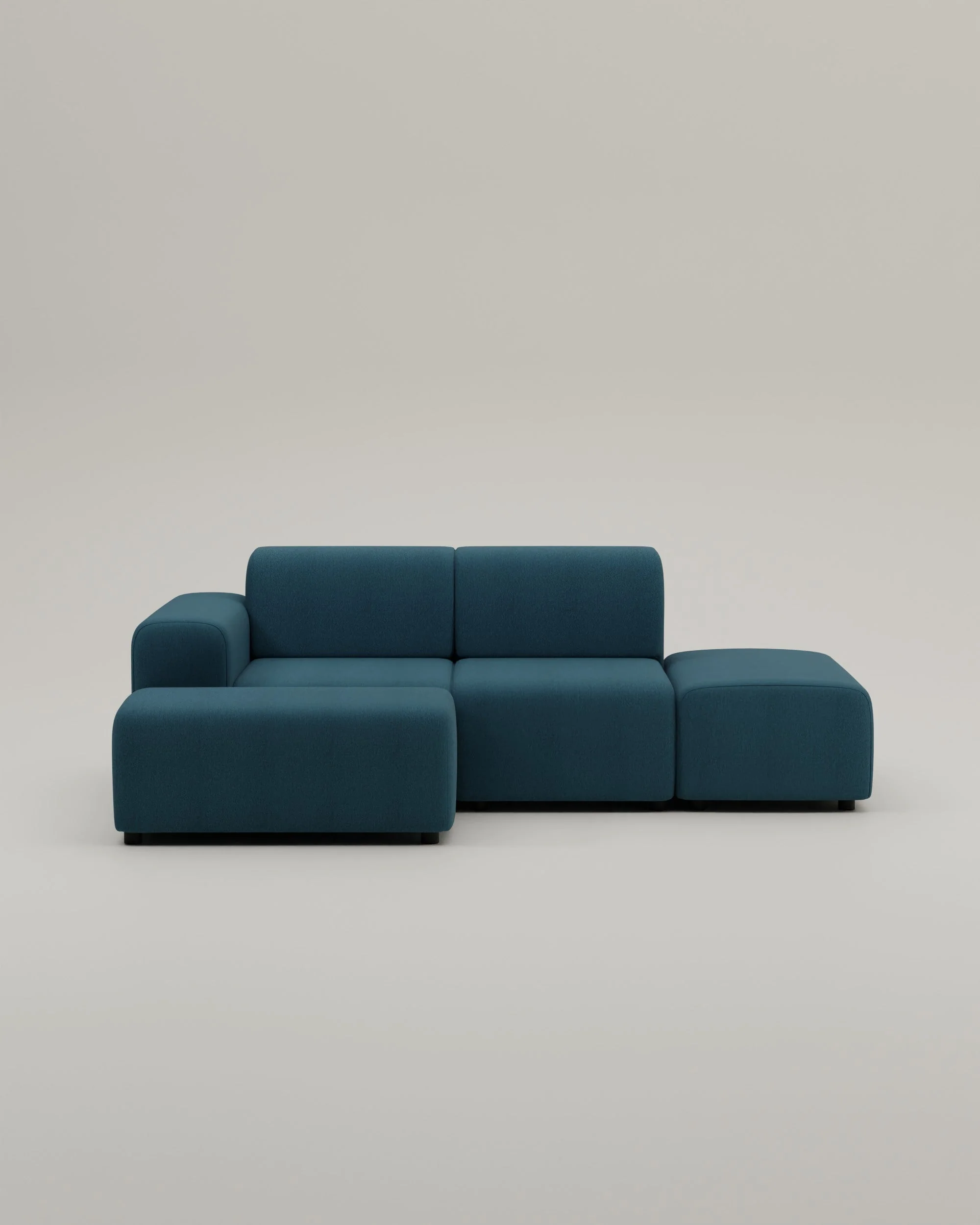 Divano angolare modulare Nina a 4 posti Mini con funzione letto - Image 60