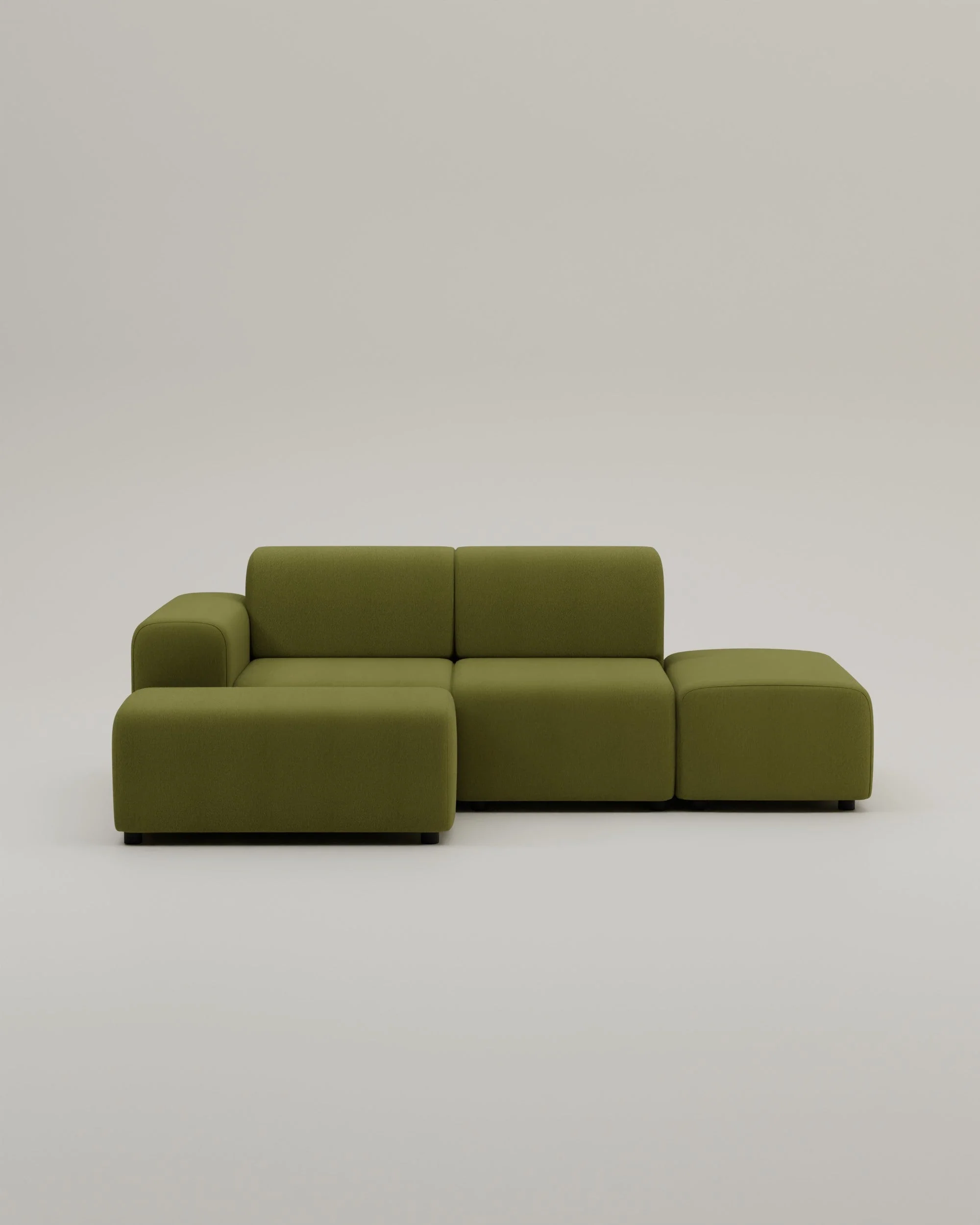 Divano angolare modulare Nina a 4 posti Mini con funzione letto - Image 61