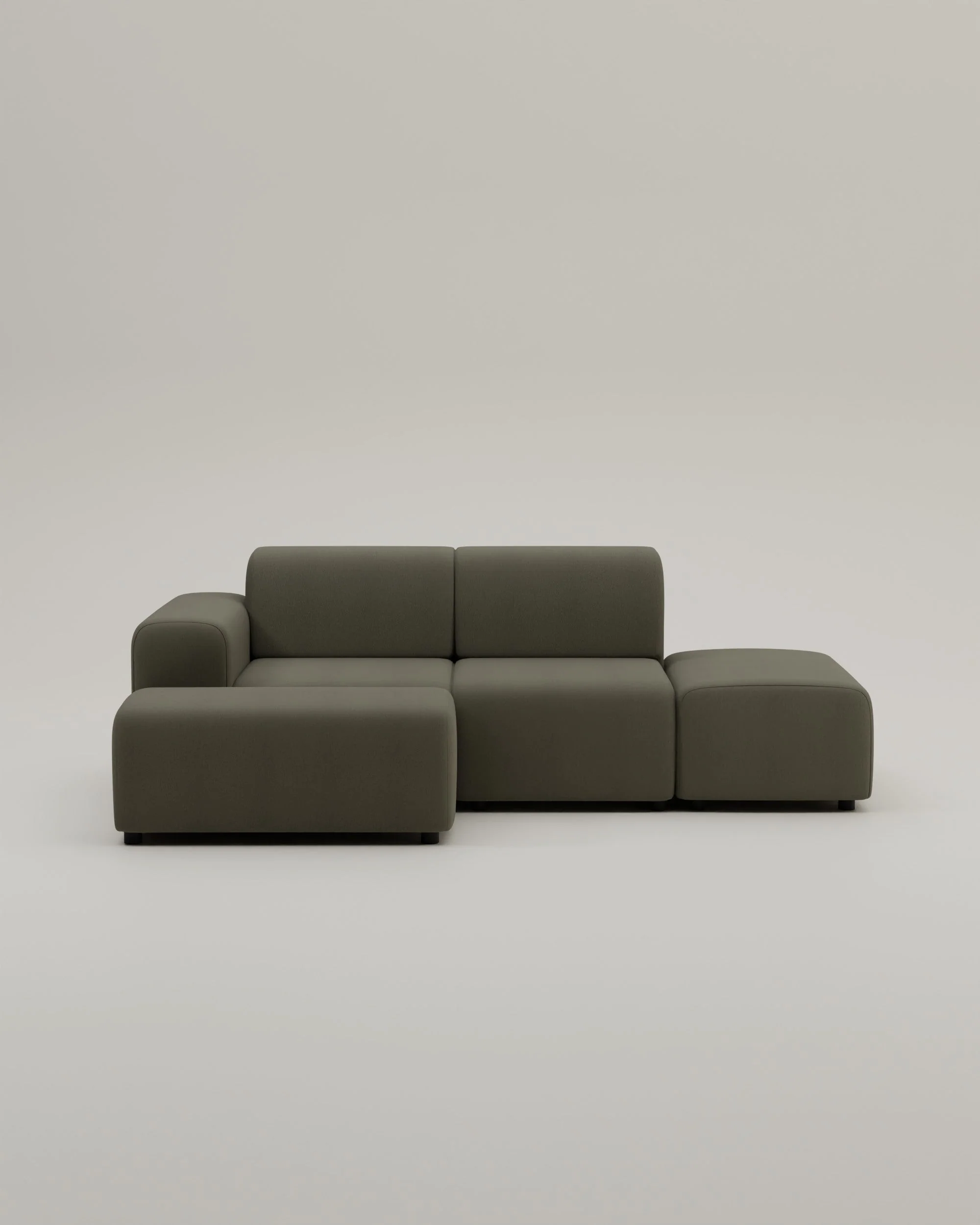 Divano angolare modulare Nina a 4 posti Mini con funzione letto - Image 63