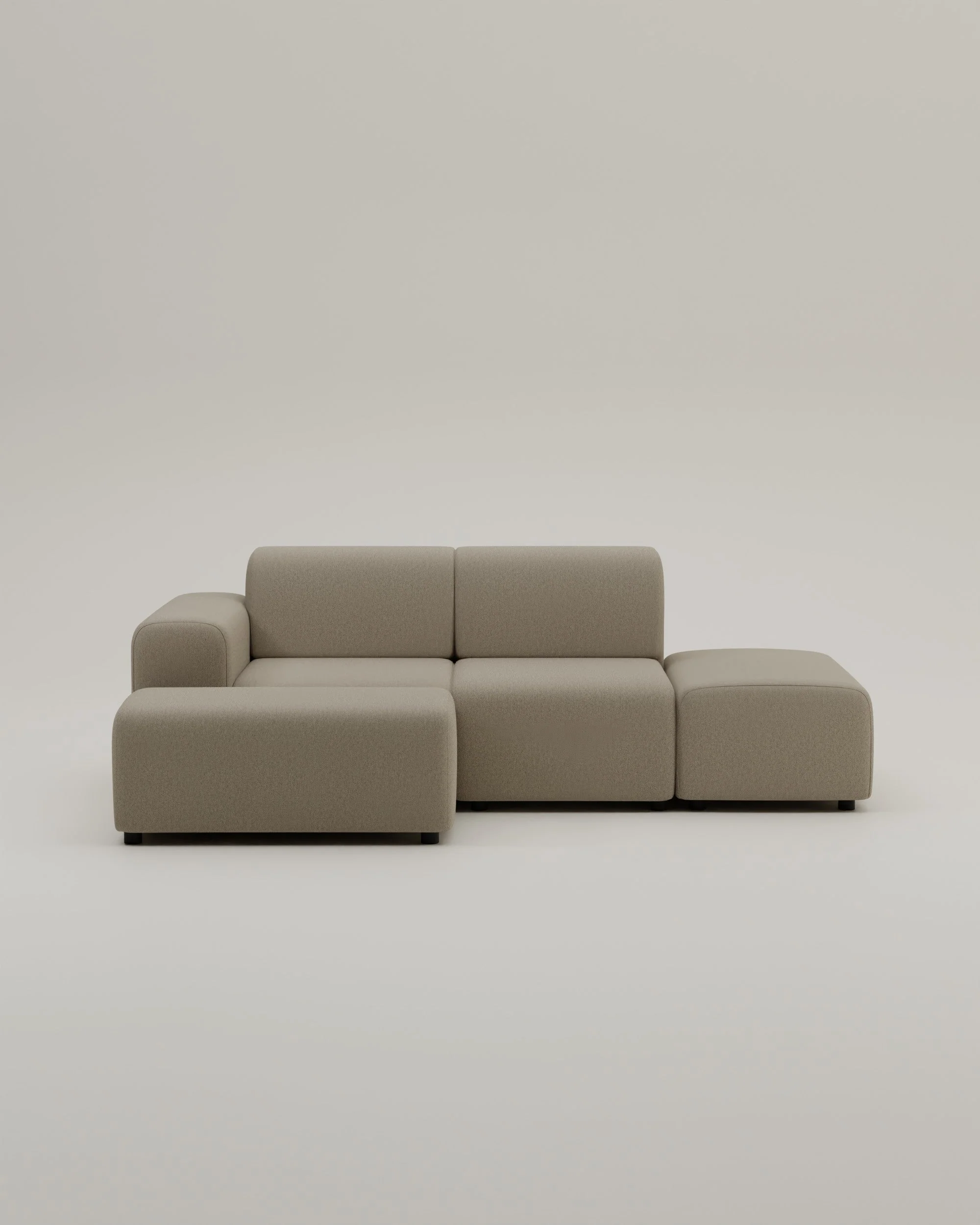 Divano angolare modulare Nina a 4 posti Mini con funzione letto - Image 64