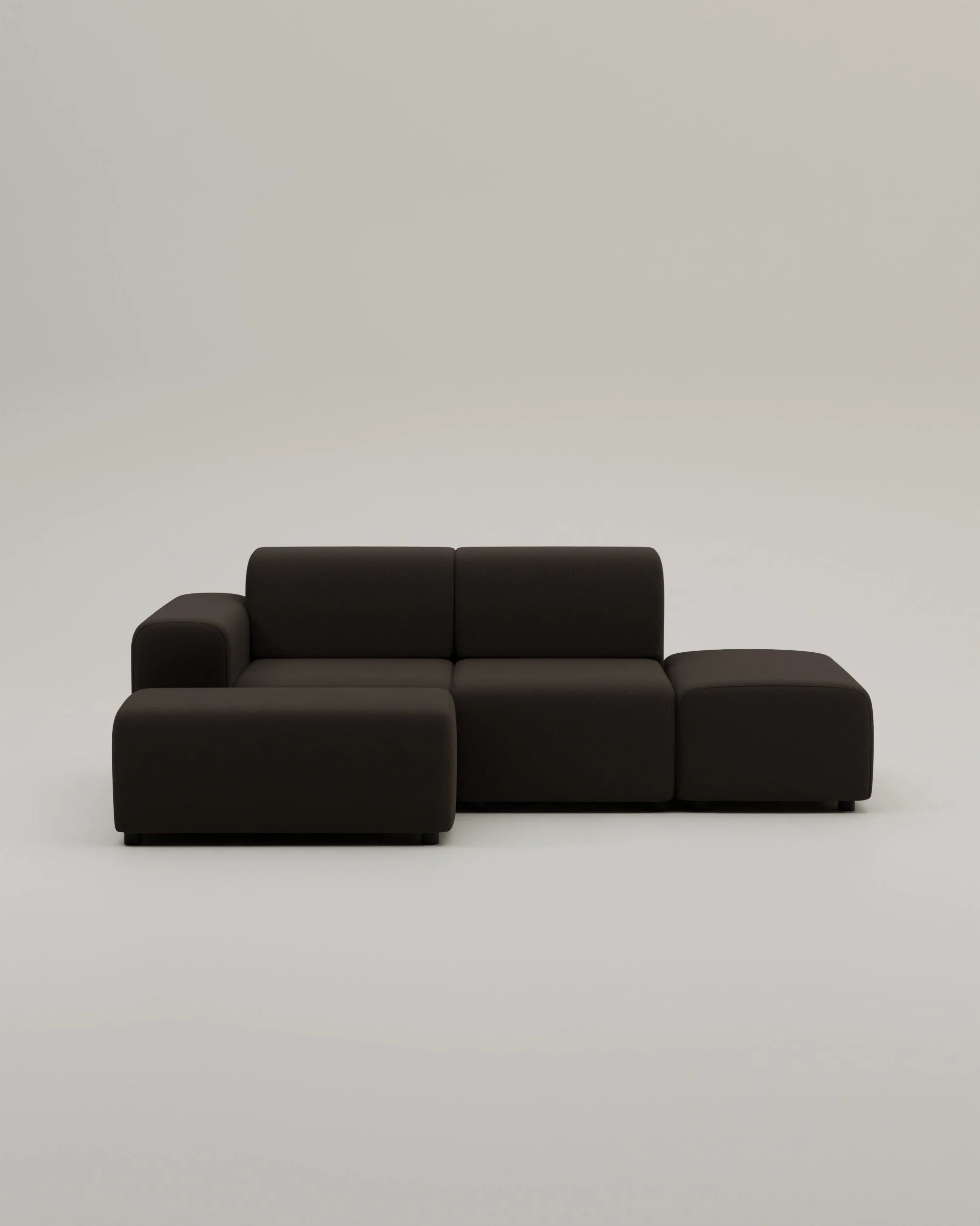 Divano angolare modulare Nina a 4 posti Mini con funzione letto - Image 9